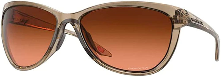 Oakley Pasque OO9222 922205 60MM Sepia / Prizm Brown Gradient Pilot Sunglasses for Women + BUNDLE With Oakley Accessory Leash + Designer iWear Kit