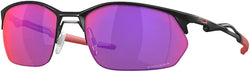 Oakley Wire Tap 2.0 OO4145 41450 60MM Satin Black / Prizm Road Rectangle Sunglasses for Men + BUNDLE With Oakley Accessory Leash + Designer iWear Kit